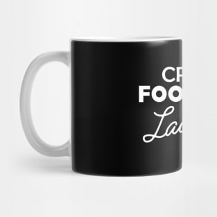 Crazy Football Lady Mug